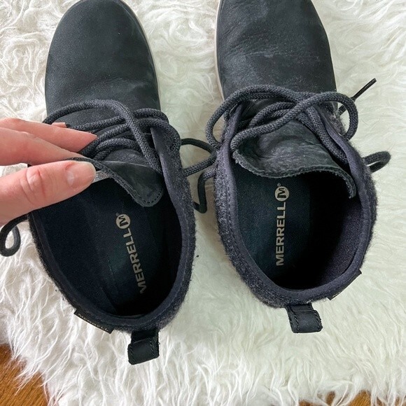 Merrell Women's Duskair Maui Chukka Ankle Boot - Leather and Felt | Size 6.5 - Picture 8 of 9